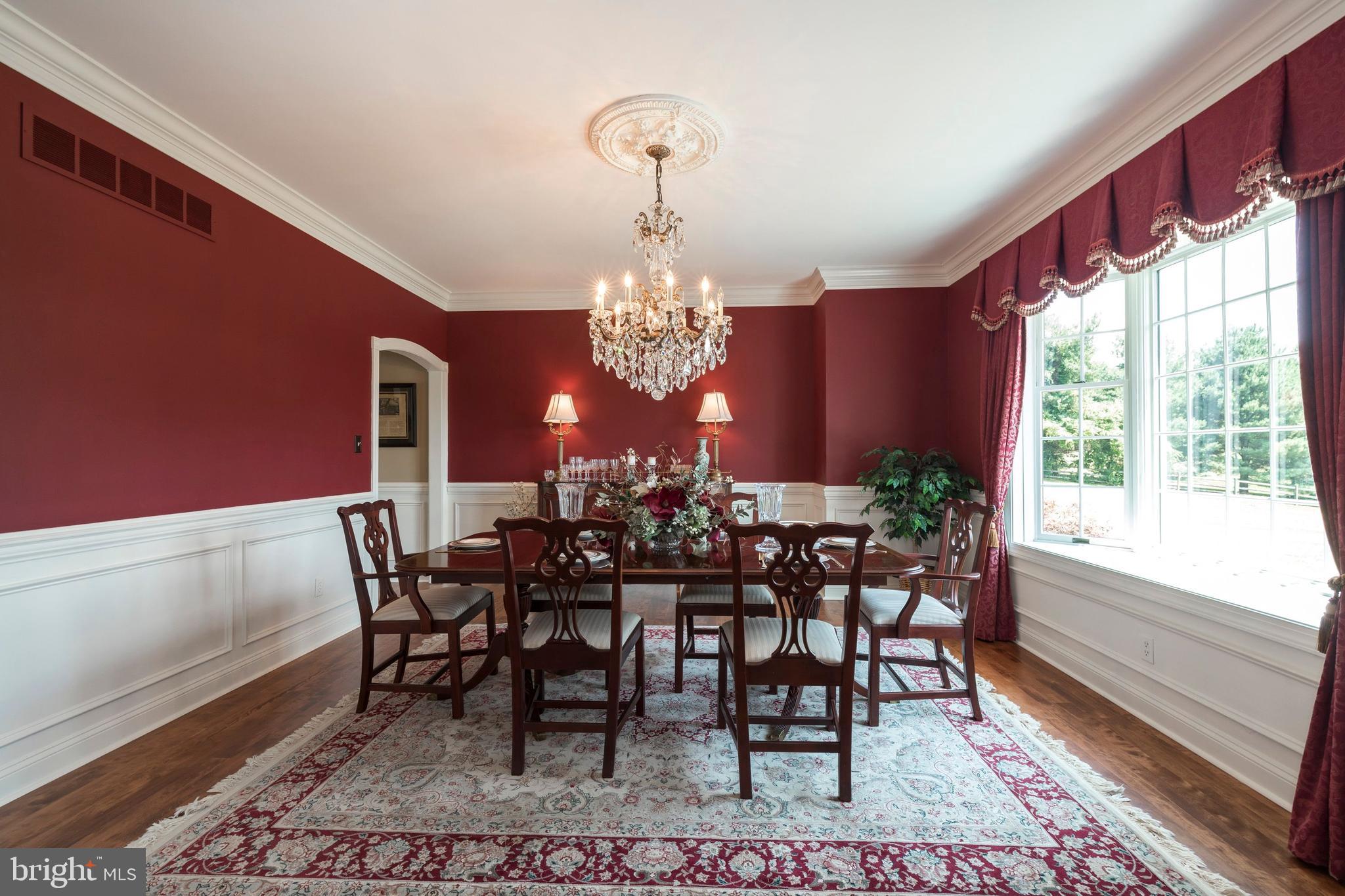 1131 Braefield Road Chester Springs, PA 19425 - Photo 9 of 38 Formal Dining with Custom Crown
