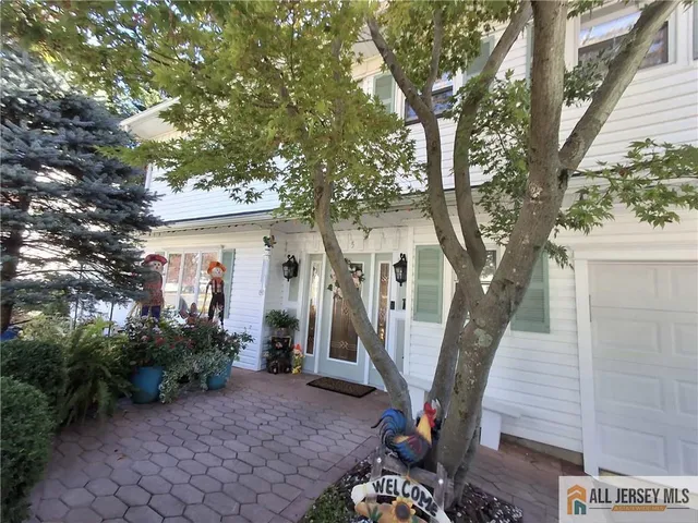 a view of outdoor space and deck