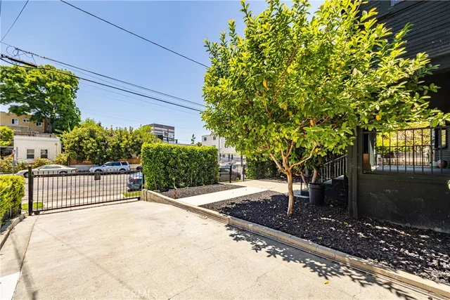a view of a house with a patio