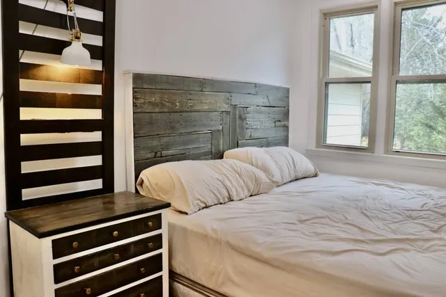 a view of kitchen and bathroom