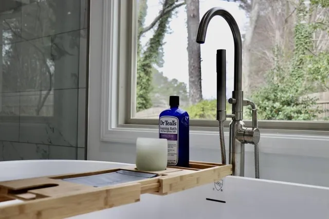 a bathroom with a sink