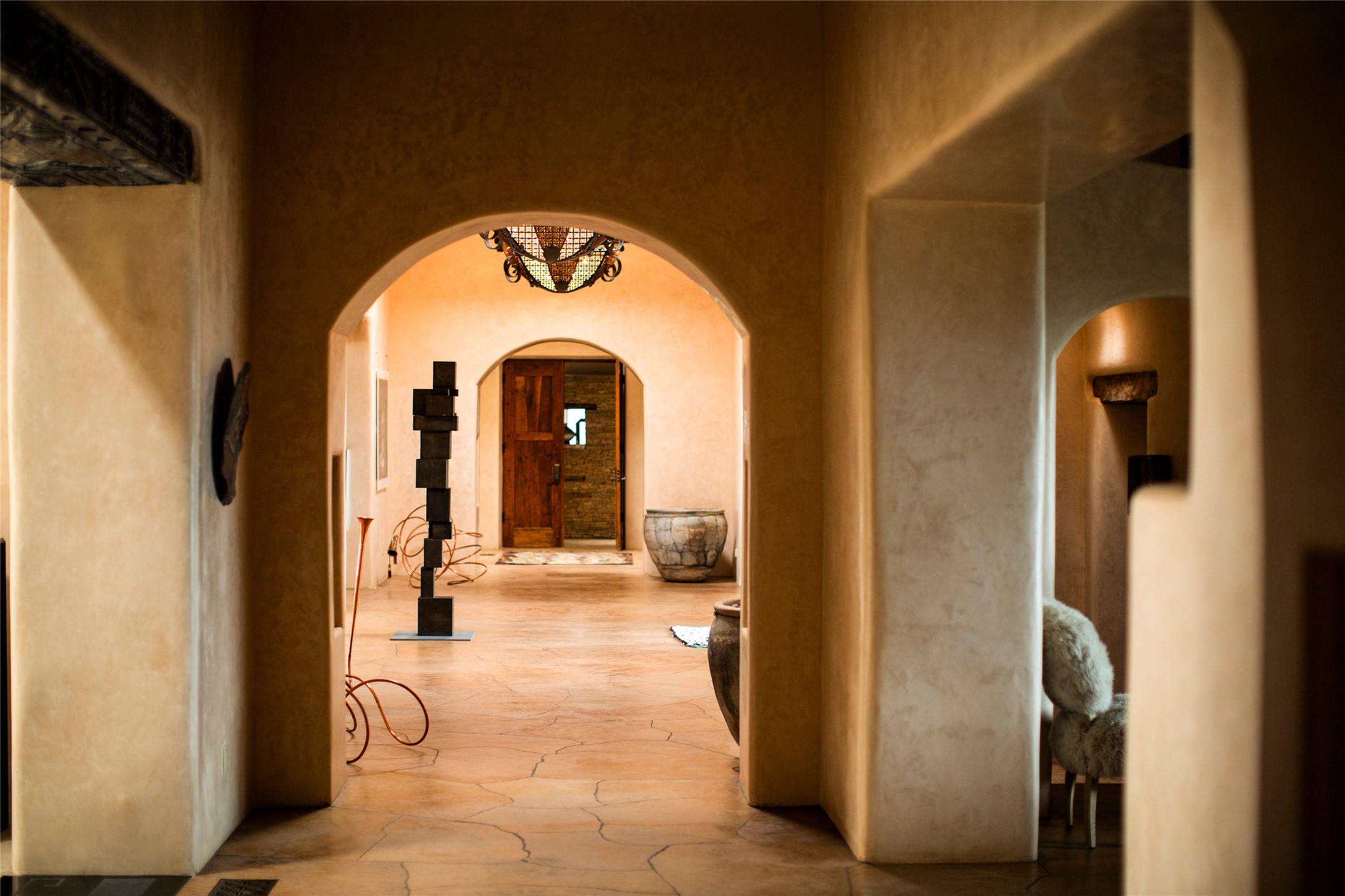37 Rancho Alegre Road Santa Fe, NM 87508 - Photo 53 of 69 Foyer