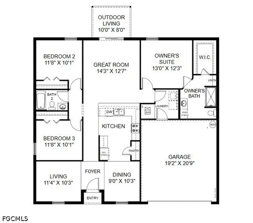 $290,990 | 6033 Keystone Circle, LaBelle, FL 33935
