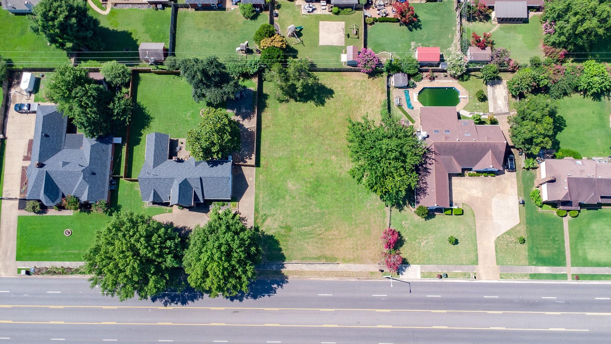 8697 Walnut Grove Road Memphis, TN 38018 - Photo 9 of 11 Aerial perspective of suburban area