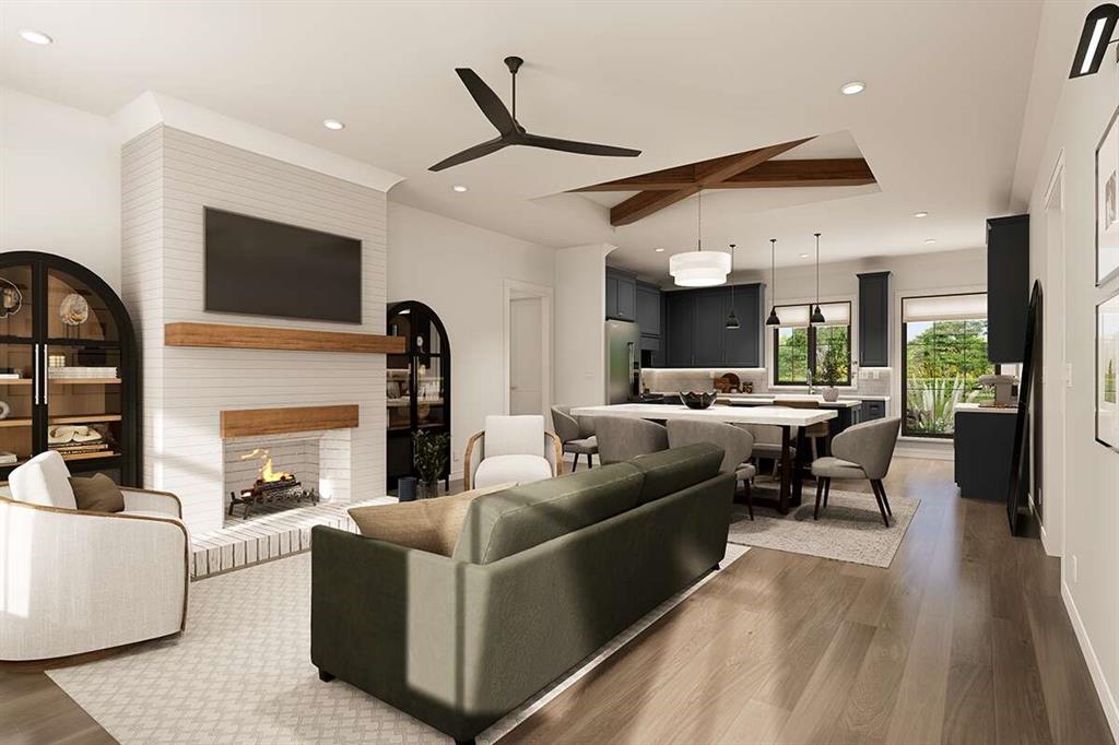 3451 Murry Tbd County Road Paradise, TX 76073 - Photo 10 of 13 a living room with furniture and a fireplace