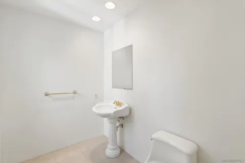a bathroom with a toilet