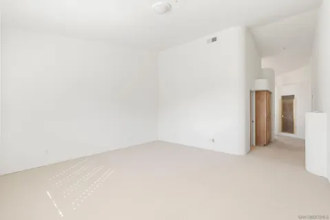 a view of empty room