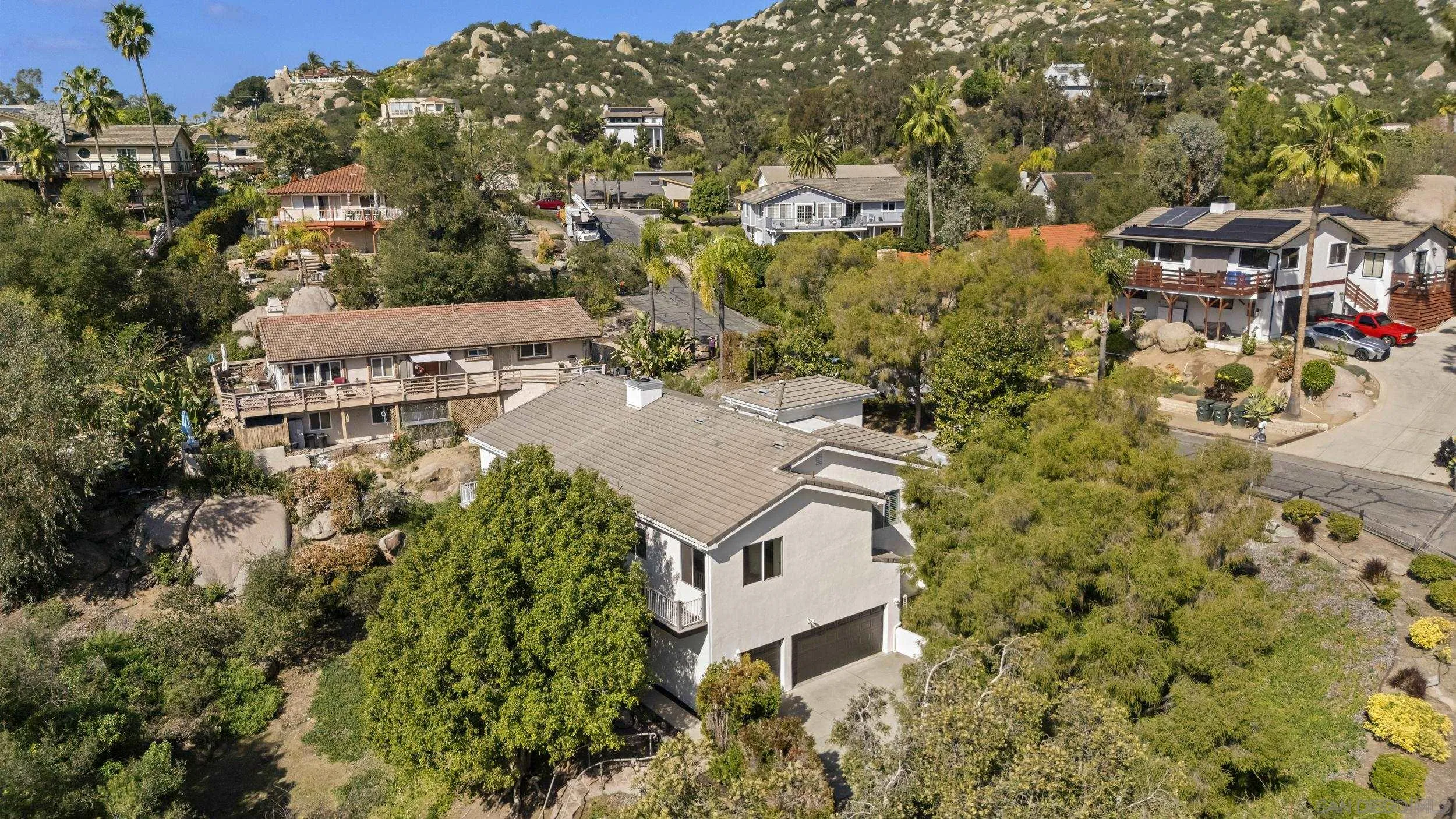 28328 Kettering Lane Escondido, CA 92026 - Photo 41 of 47 an aerial view of residential houses with outdoor space