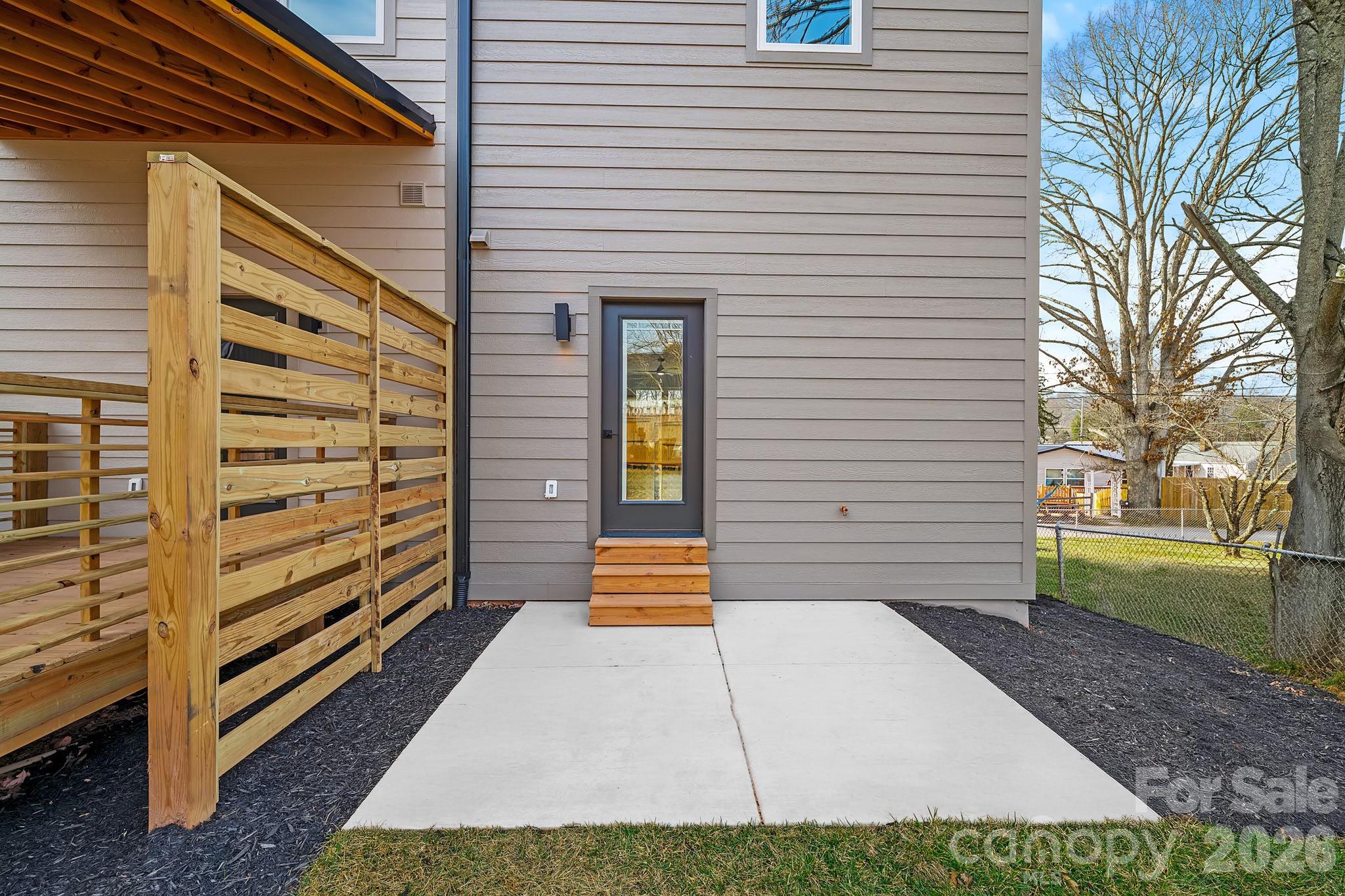 5 Gudger Road Asheville, NC 28715 - Photo 44 of 47 a view of outdoor space and deck