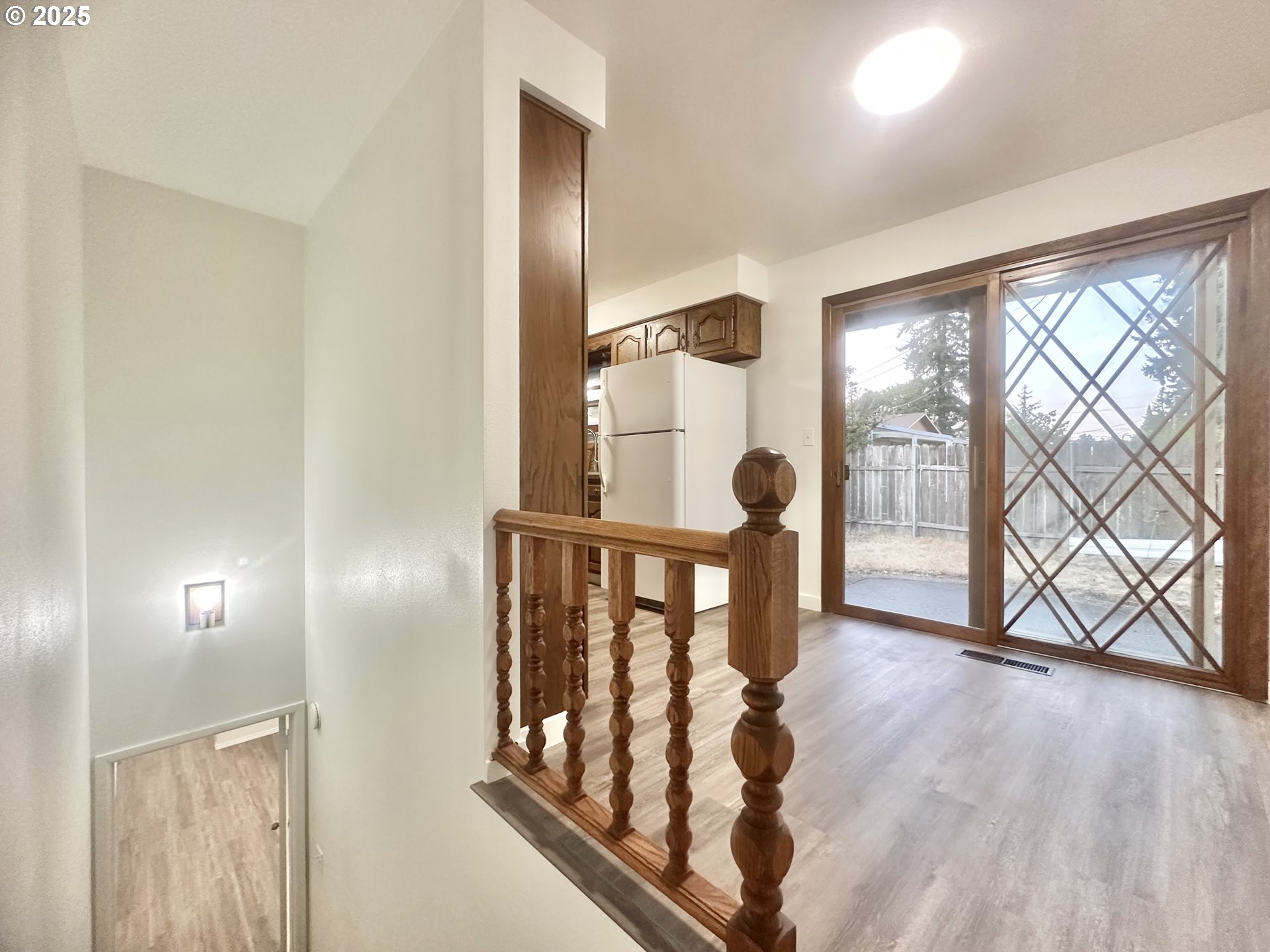 18505 Southeast Clinton Street Gresham, OR 97030 - Photo 13 of 39 a view of entryway with wooden floor
