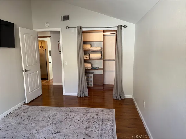 wooden floor in an empty room