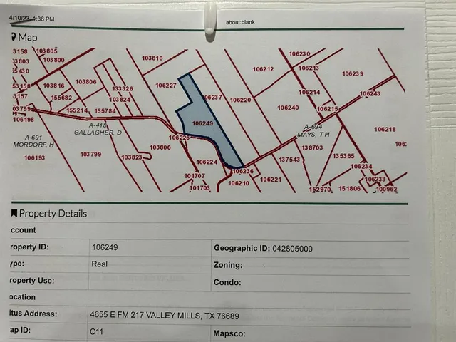 $1,200,000 | 4655 Farm To Market Road 217, Valley Mills, TX 76689