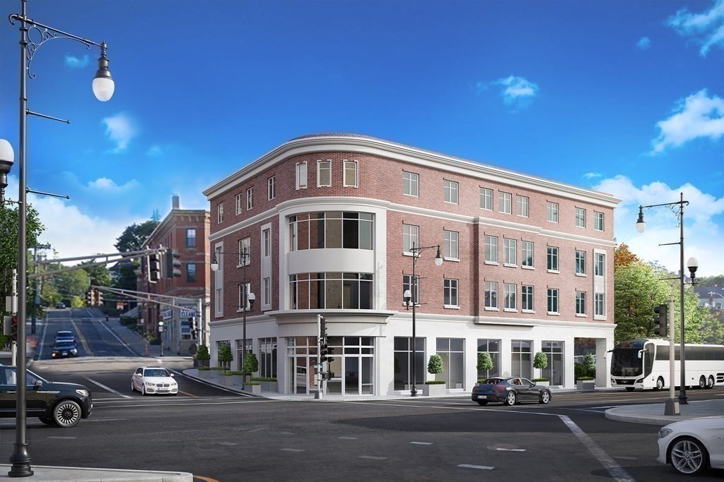 69 Walnut Street, Unit 15 Brookline, MA 02445 - Photo 3 of 21 a front view of a building with street view