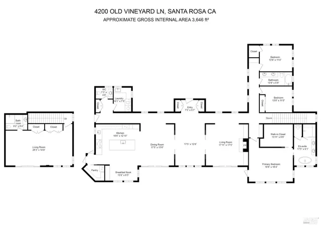 $2,900,000 | 4200 Old Vineyard Lane, Santa Rosa, CA 95404