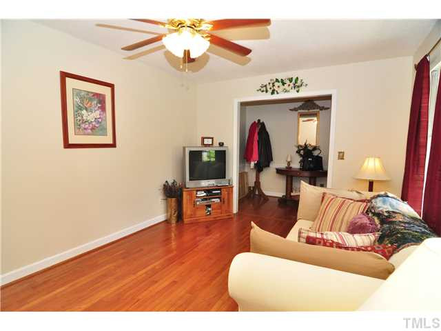 5531 McCormick Road Durham, NC 27713 - Photo 13 of 15 a living room with furniture and a flat screen tv