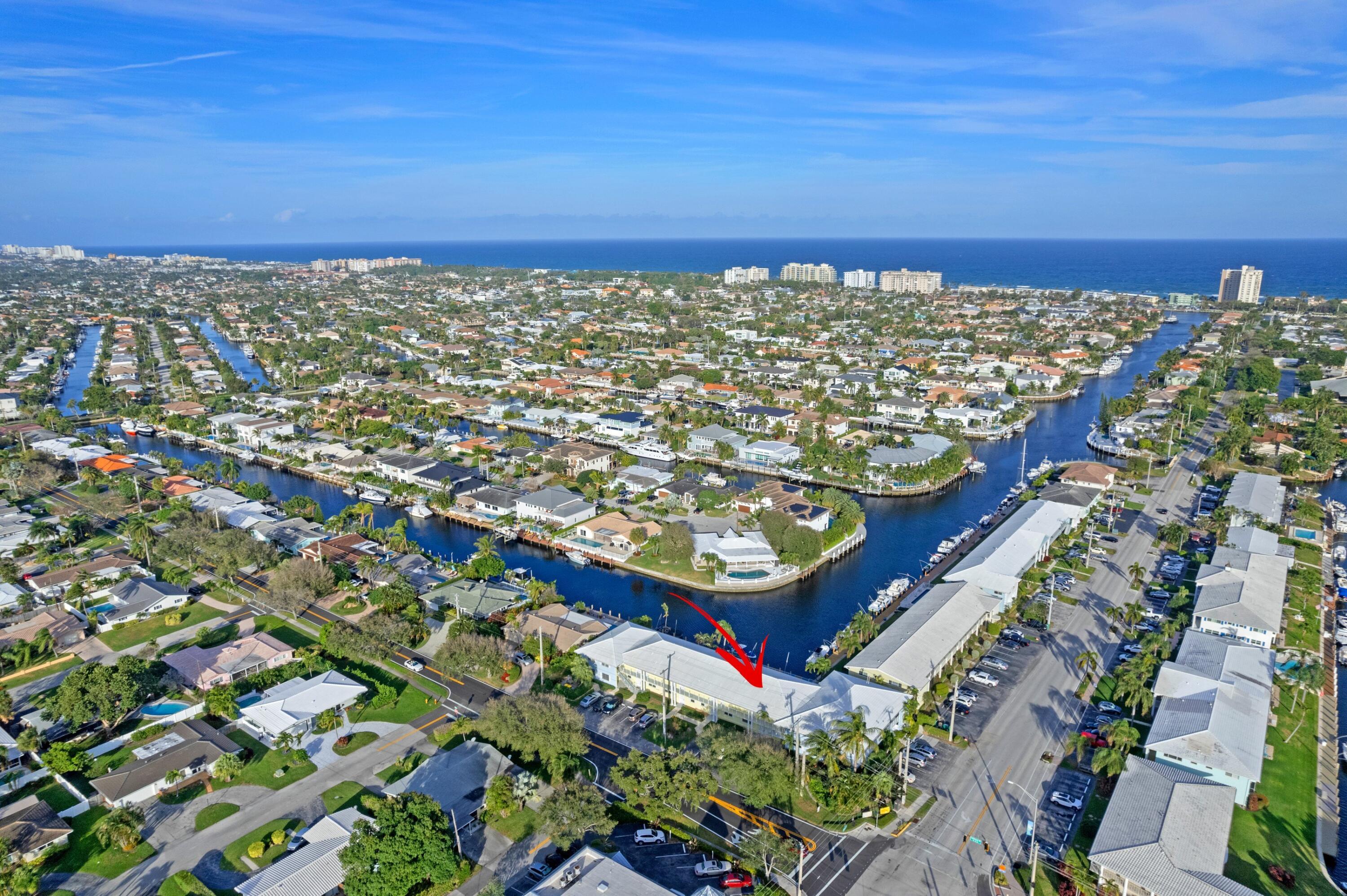 2301 Northeast 36th Street, Unit 204 Lighthouse Point, FL 33064 - Photo 18 of 20 view of city