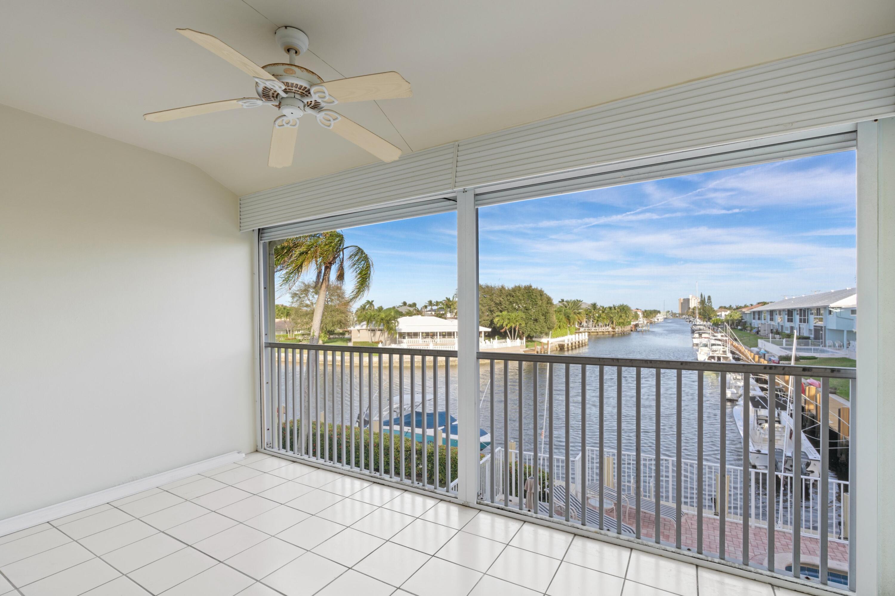 2301 Northeast 36th Street, Unit 204 Lighthouse Point, FL 33064 - Photo 4 of 20 a view of a balcony