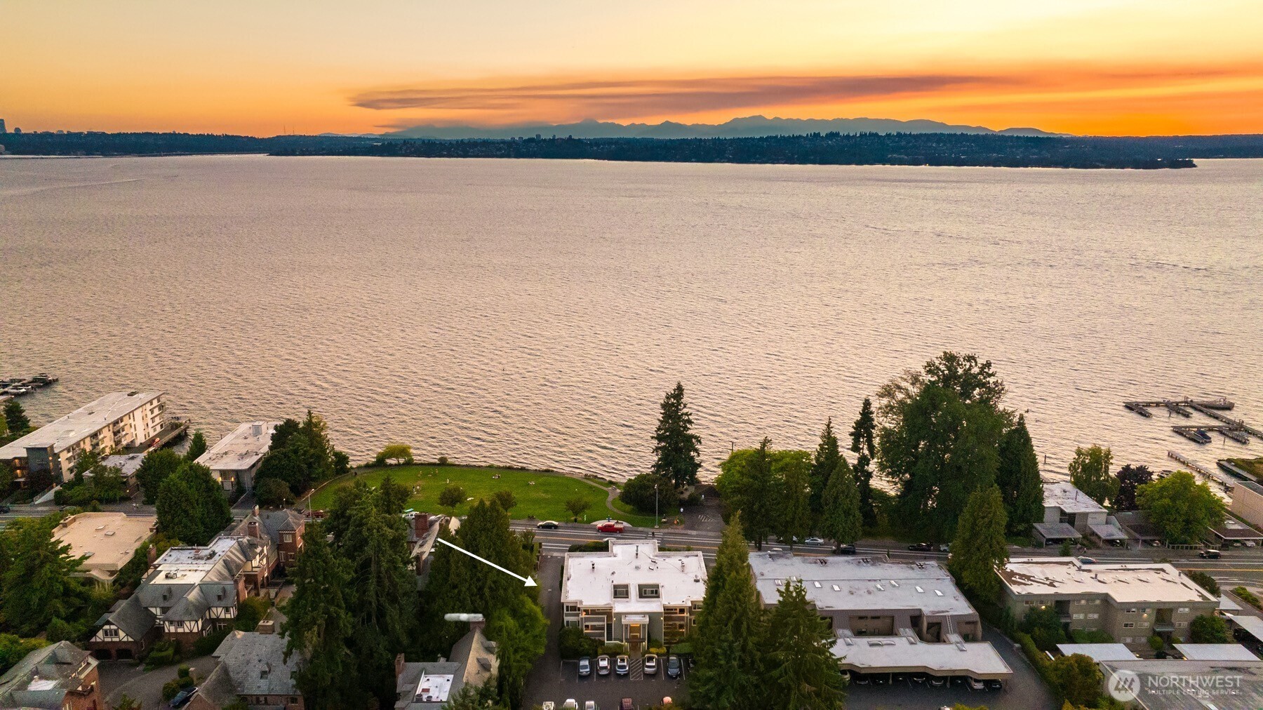 6620 Lake Washington Boulevard Northeast, Unit 101 Kirkland, WA 98033 - Photo 30 of 31 a view of lake and houses with outdoor space