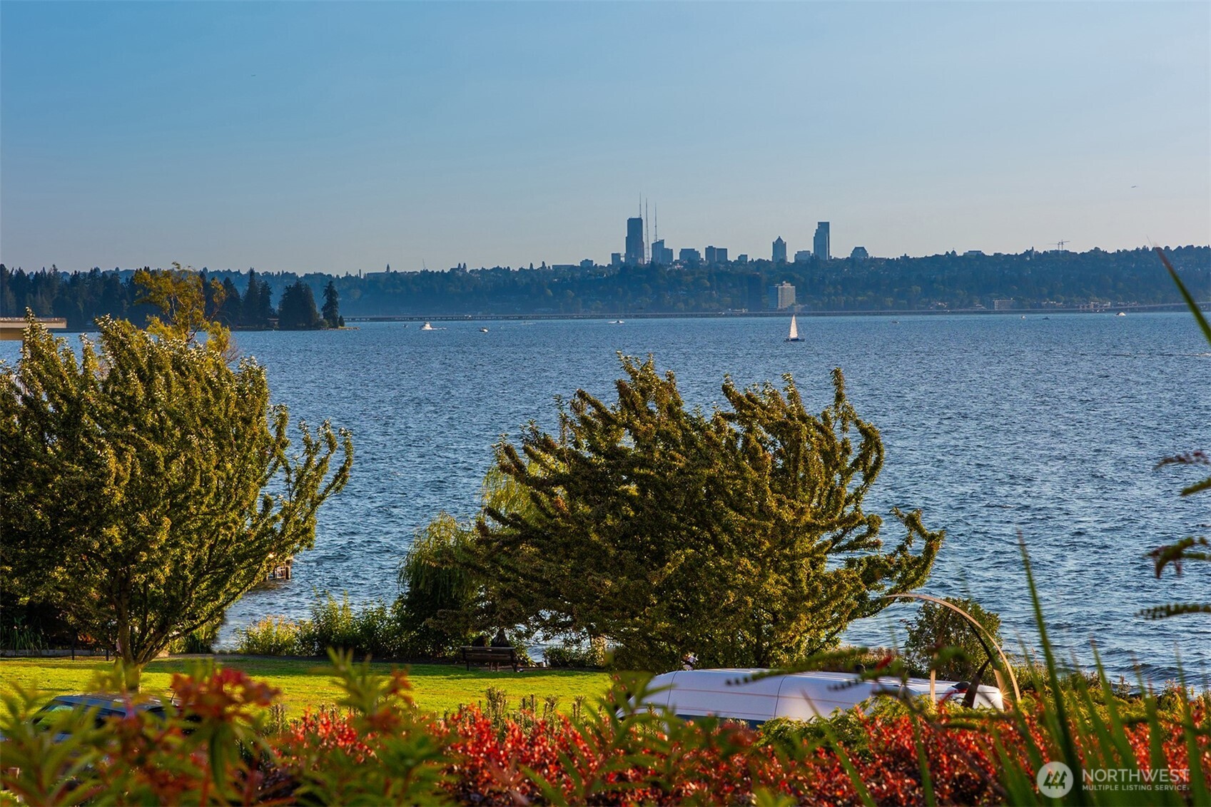 6620 Lake Washington Boulevard Northeast, Unit 101 Kirkland, WA 98033 - Photo 5 of 31 a view of a lake