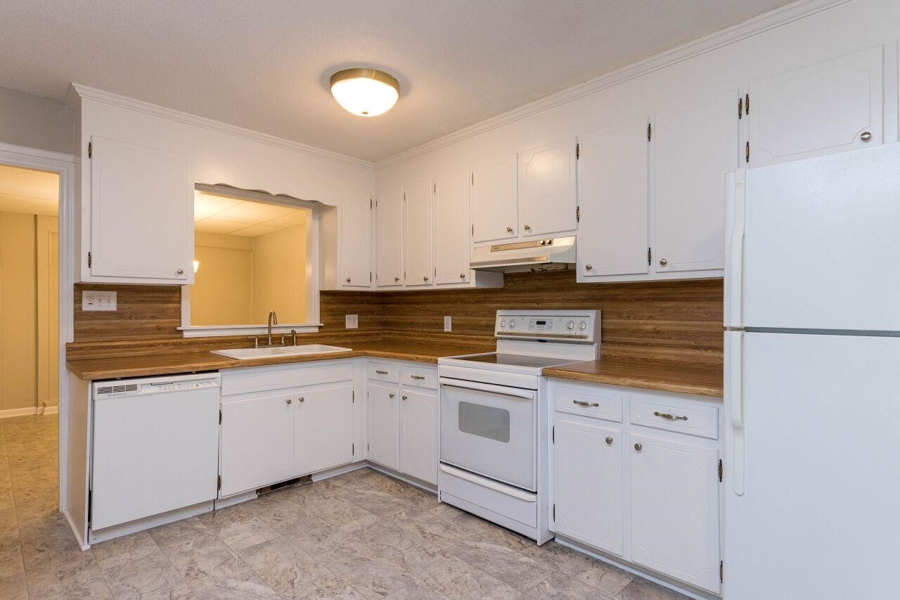 Kitchen w/Butcher Block Countertops