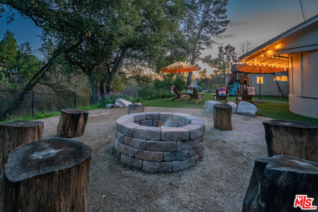 2304 Pickens Canyon Road La Crescenta, CA 91214 - Photo 30 of 37 a view of outdoor sitting area with furniture