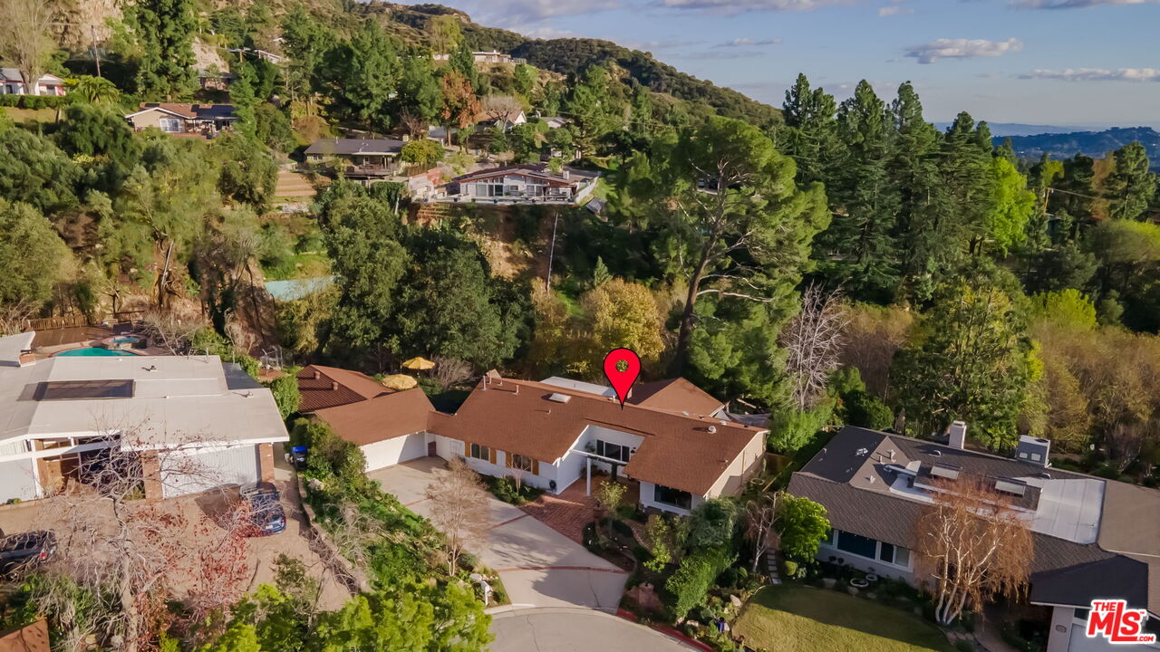 2304 Pickens Canyon Road La Crescenta, CA 91214 - Photo 36 of 37 an aerial view of residential houses with outdoor space