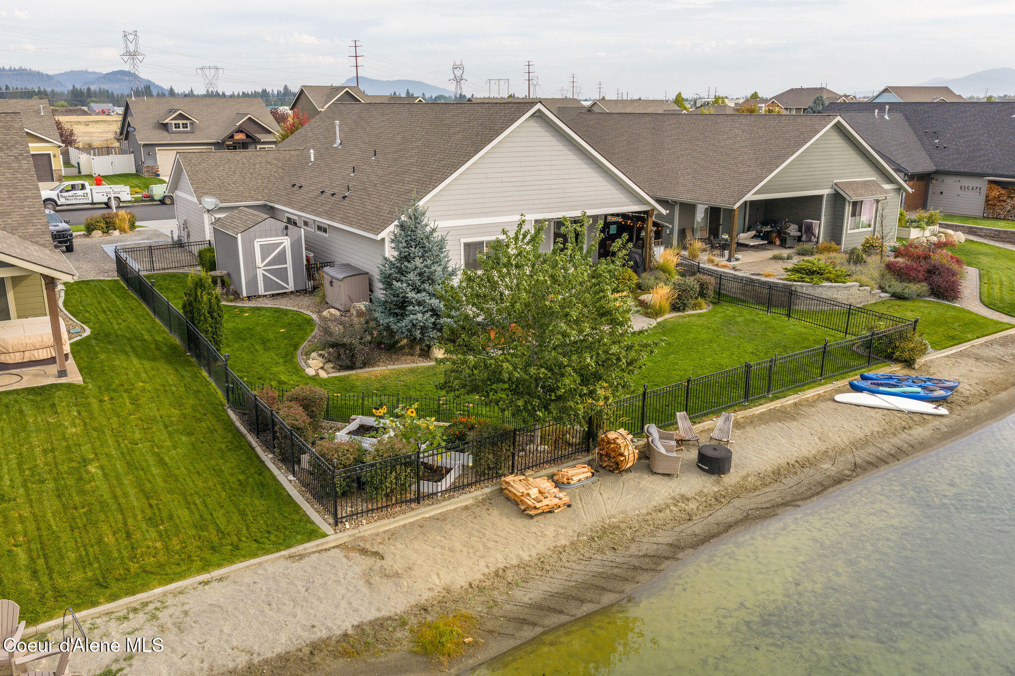 15079 North Pristine Circle Rathdrum, ID 83858 - Photo 2 of 36 Ariel Backyard
