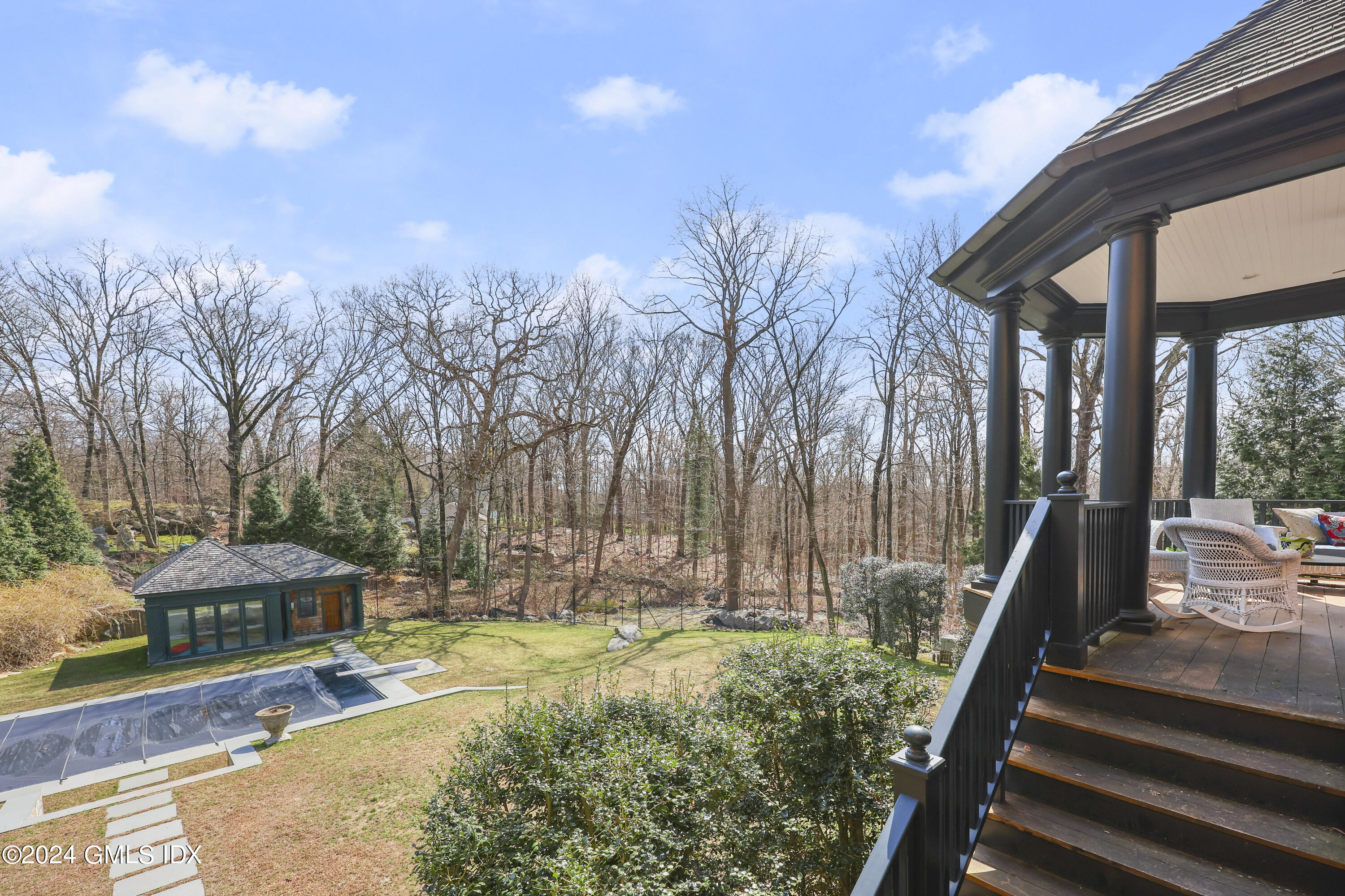 59 Cat Rock Road Cos Cob, CT 06807 - Photo 45 of 51 a view of outdoor space and yard