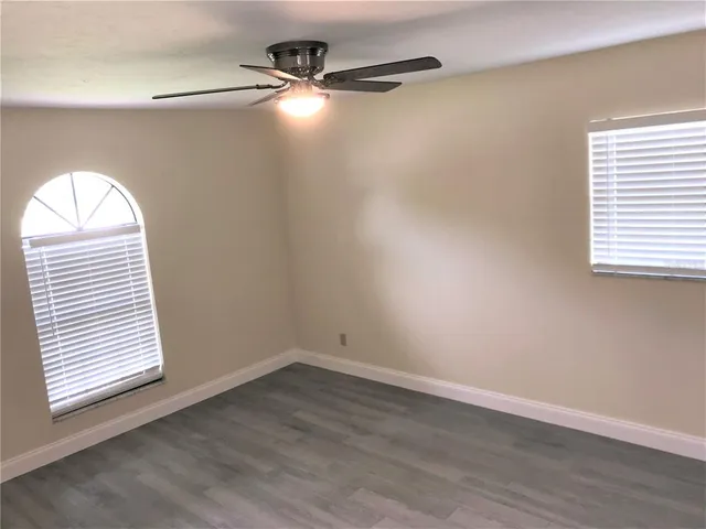 an entryway with stairs