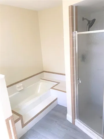 a view of wooden floor