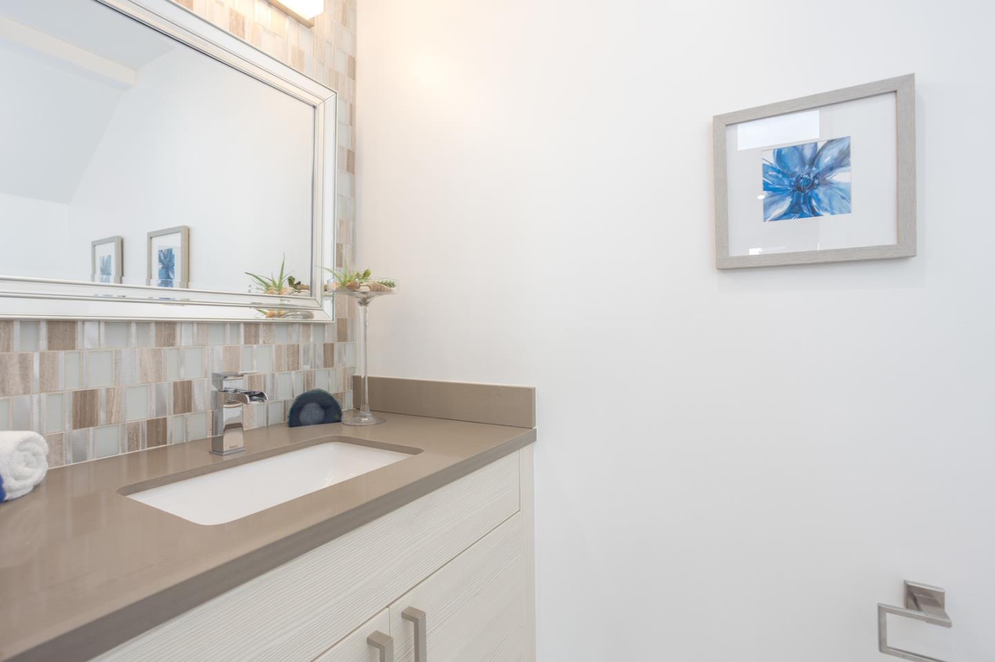 35 Hallmark Circle Menlo Park, CA 94025 - Photo 10 of 43 a bathroom with a sink and a mirror