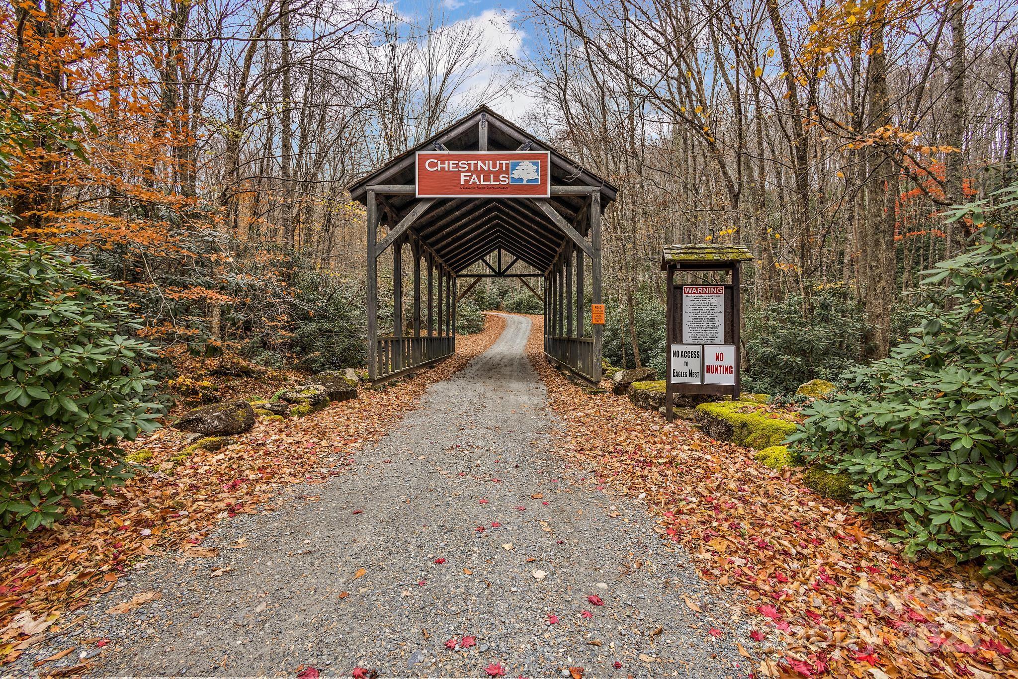 133 Buckeye Ridge Road Beech Mountain, NC 28604 - Photo 45 of 45 a view of a street with sign board