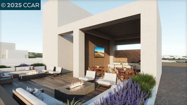 a view of balcony and patio