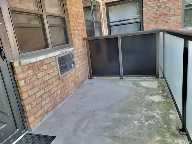 a view of front door