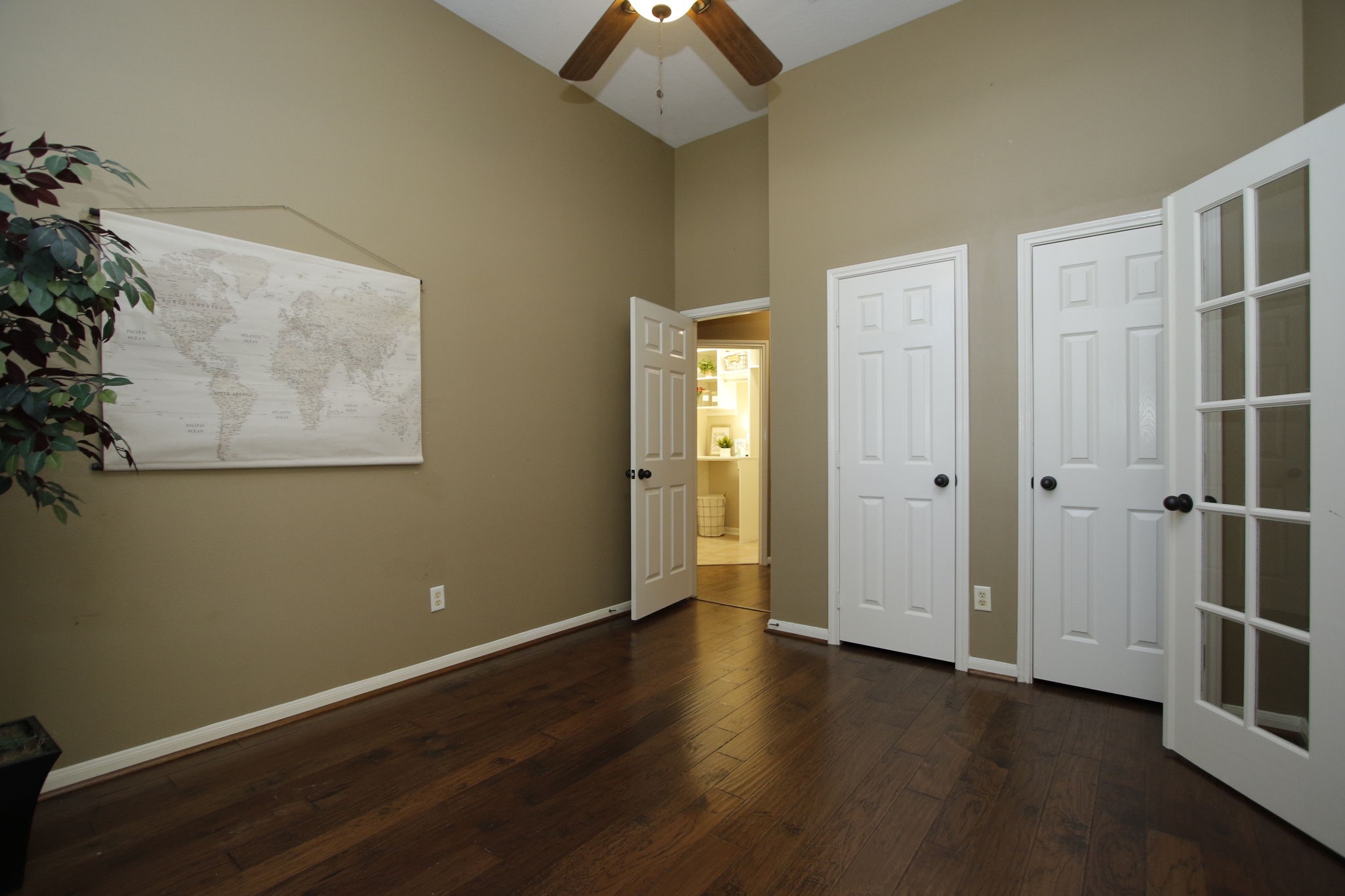 9203 Memorial Pines Way Spring, TX 77379 - Photo 34 of 45 The home office has a closet so it could be used as a fourth bedroom. This office can also be accessed from the hallway where the secondary bedrooms are located.