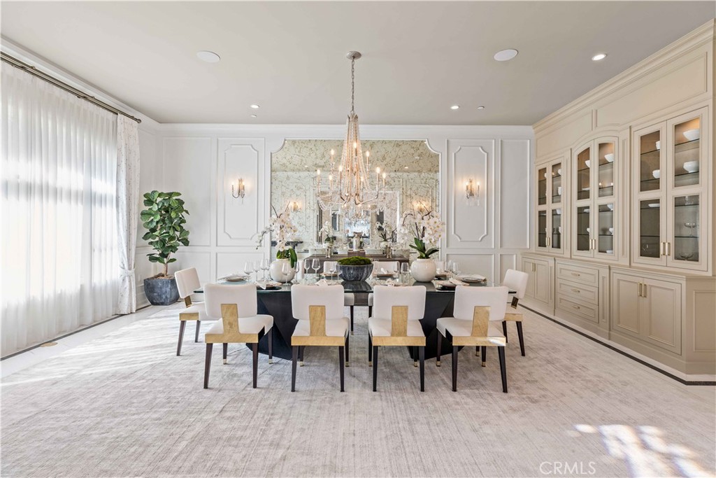 911 Hampton Road Arcadia, CA 91006 - Photo 14 of 73 a view of a dining room with furniture window and wooden floor