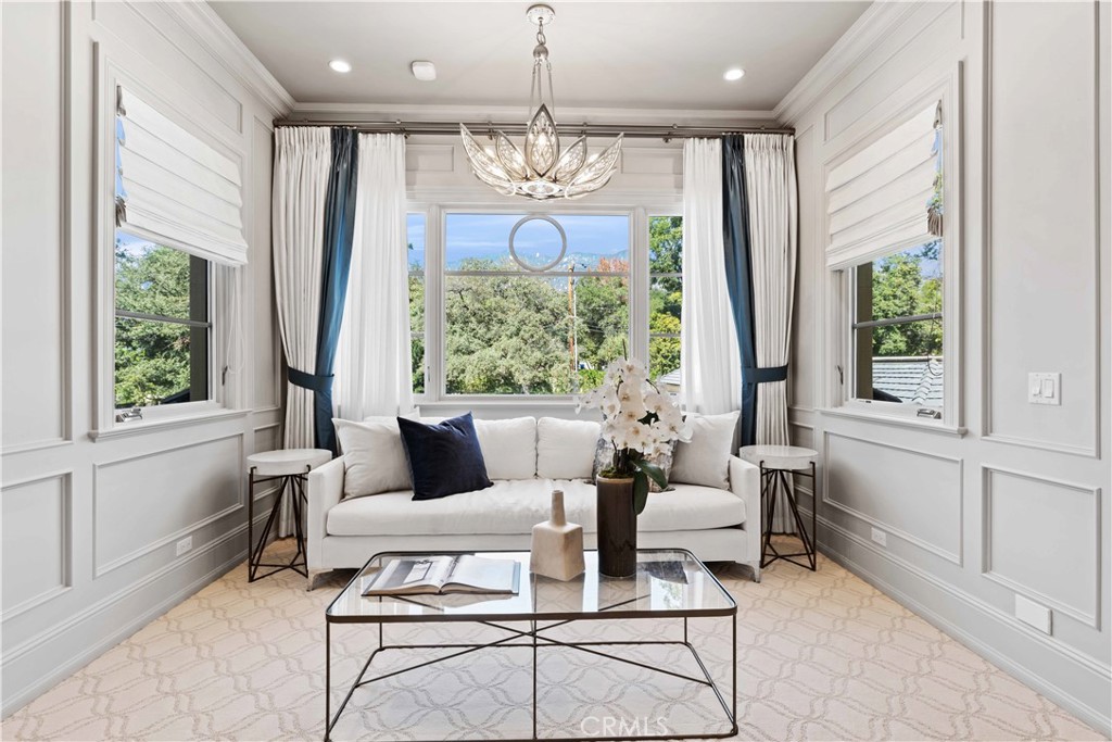 911 Hampton Road Arcadia, CA 91006 - Photo 46 of 73 a living room with furniture and a large window