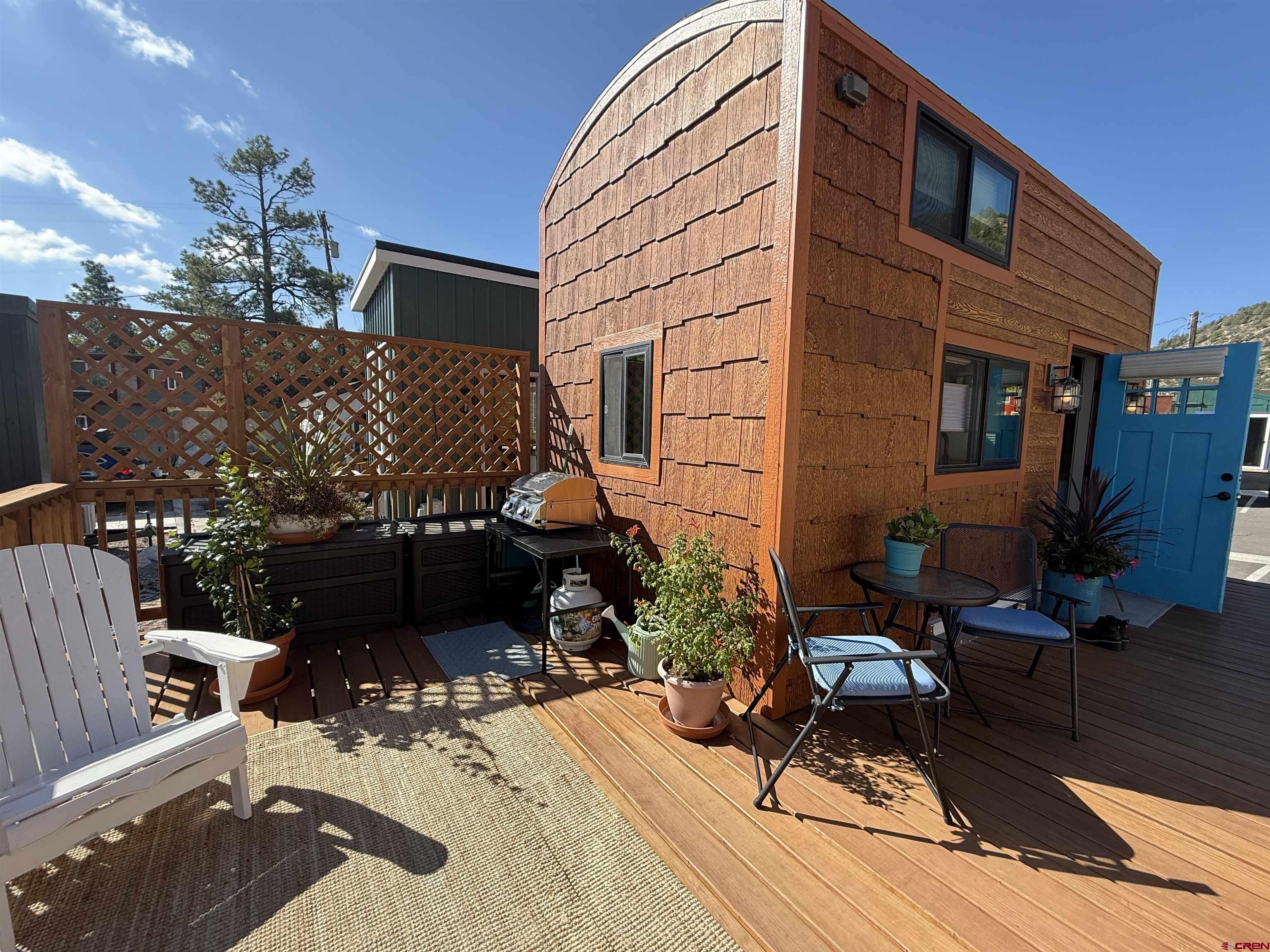 90 Animas View Drive, Unit 5 Durango, CO 81301 - Photo 19 of 30 a view of a house with a patio