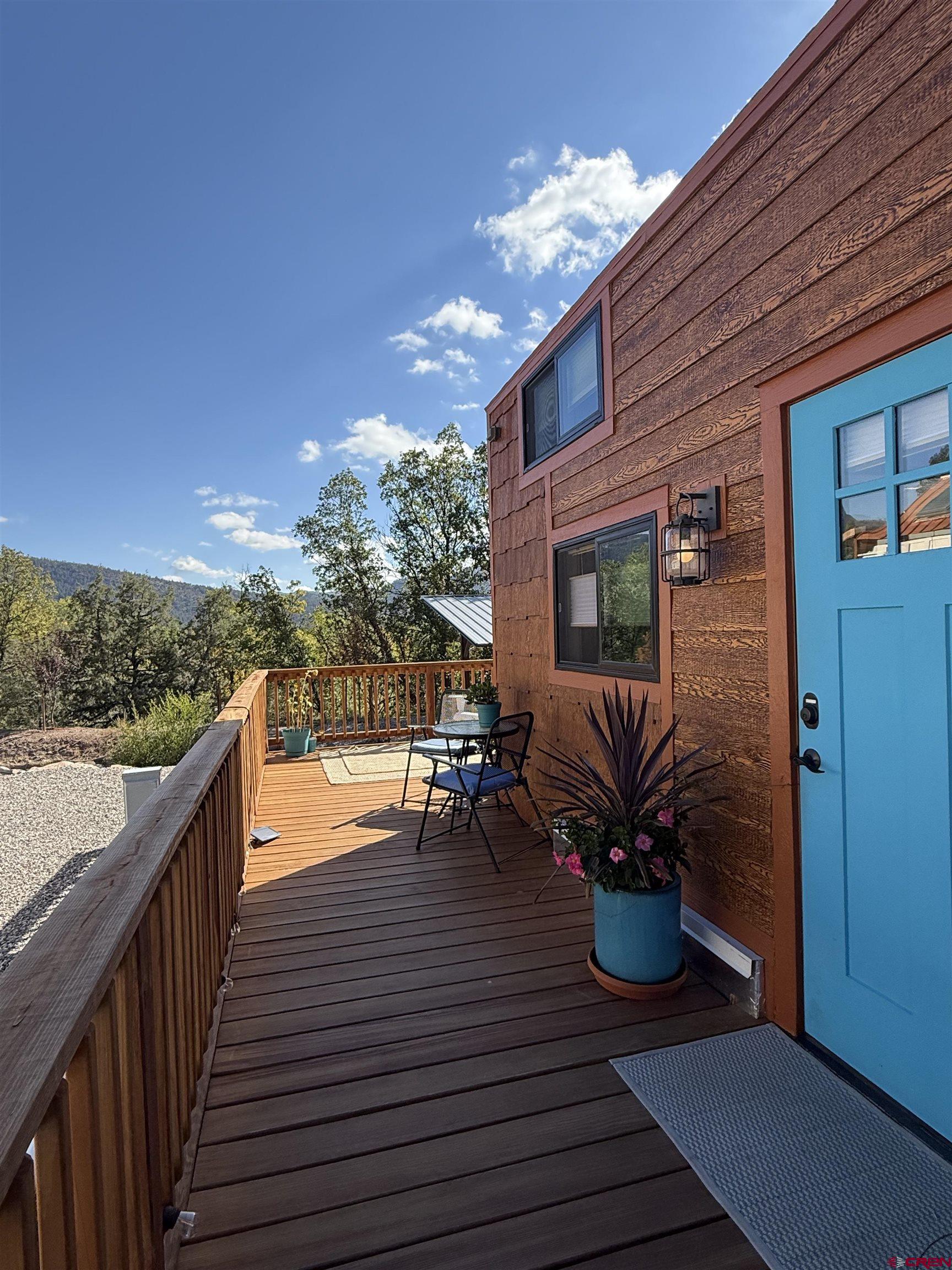 90 Animas View Drive, Unit 5 Durango, CO 81301 - Photo 20 of 30 a view of a balcony with chairs