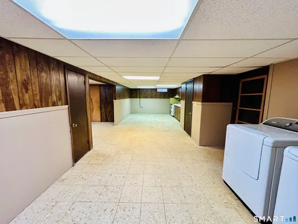 a view of a storage & utility room