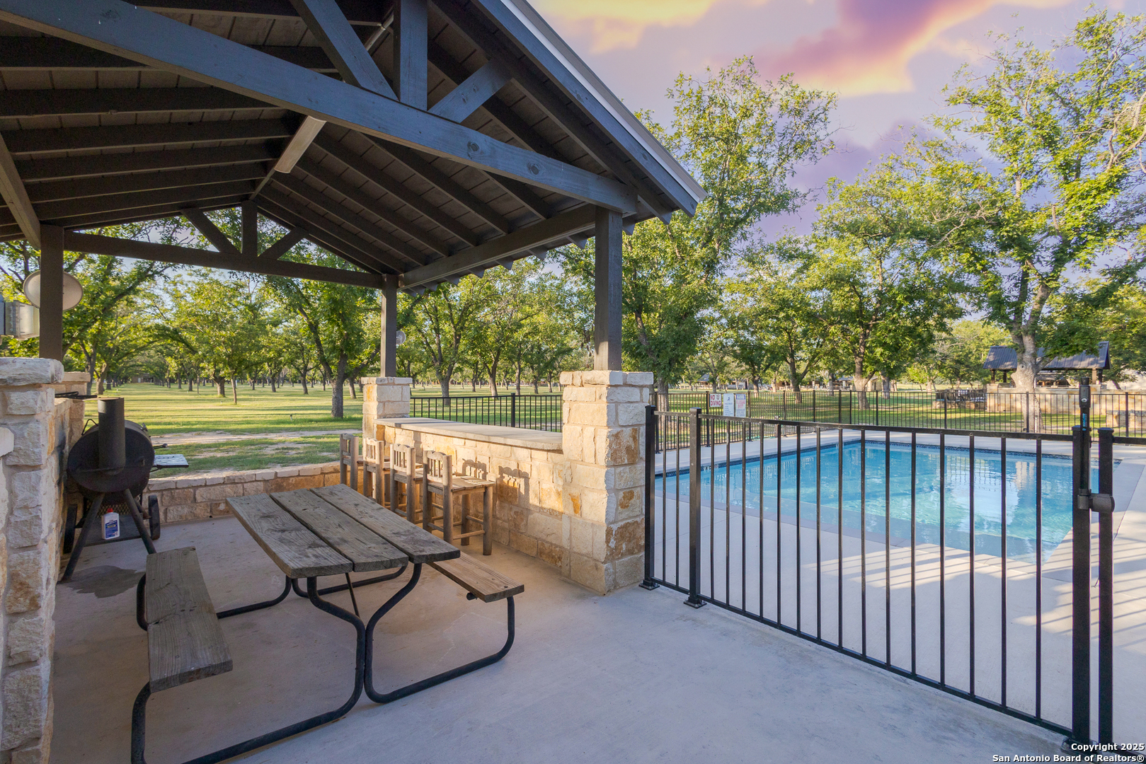 370 Johnny Seibert Rio Frio, TX 78873 - Photo 29 of 40 a view of backyard with sitting area