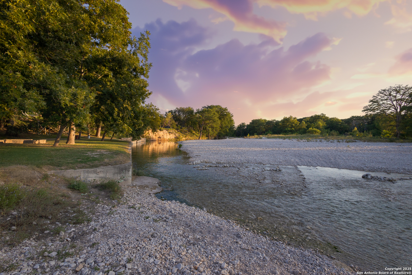 370 Johnny Seibert Rio Frio, TX 78873 - Photo 33 of 40 a view of dirt field with large trees