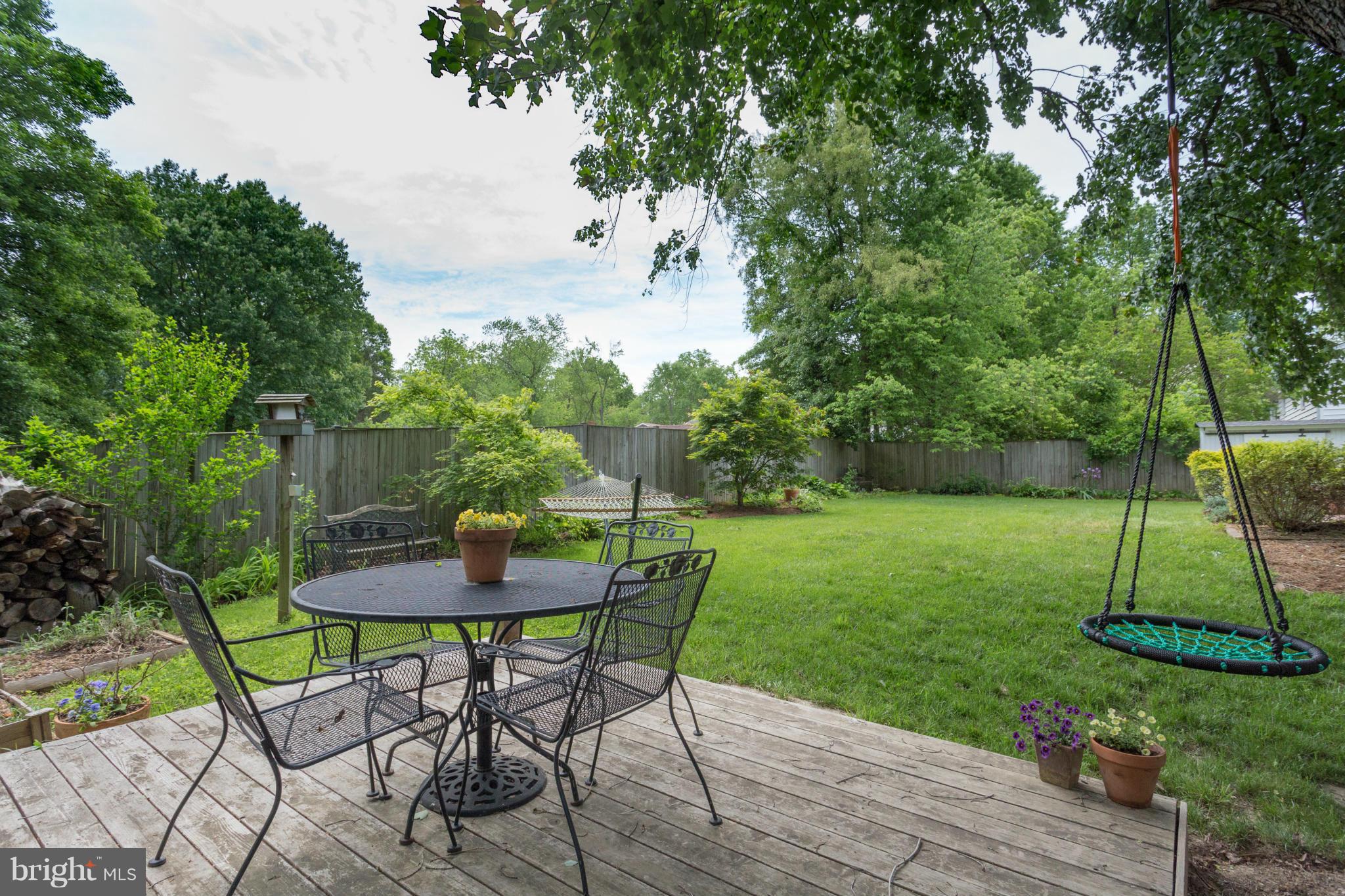 8735 Fort Hunt Road Alexandria, VA 22308 - Photo 26 of 30 Cedar patio is perfect for dining alfresco