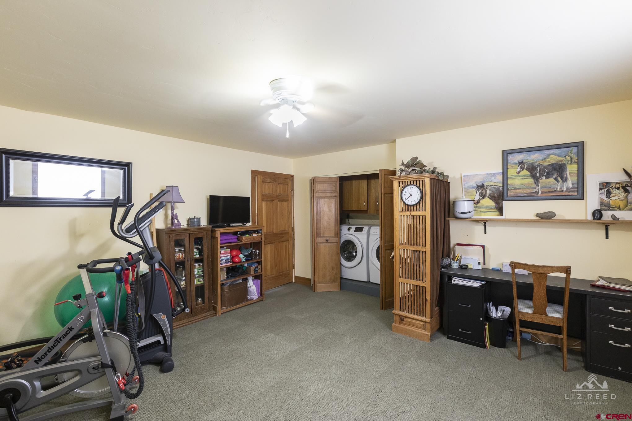 11450 Crawford Road Paonia, CO 81428 - Photo 16 of 41 a view of a room with gym equipment