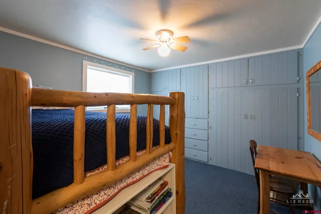 a view of a hallway with front door