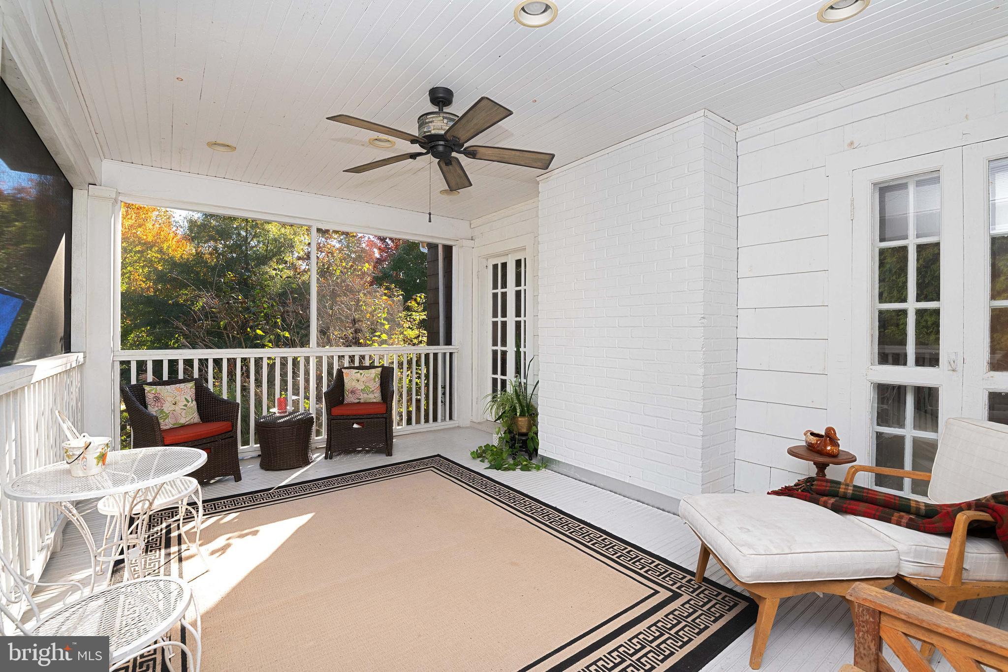 6910 Copeleigh Road Baltimore, MD 21212 - Photo 35 of 51 Screened Porch