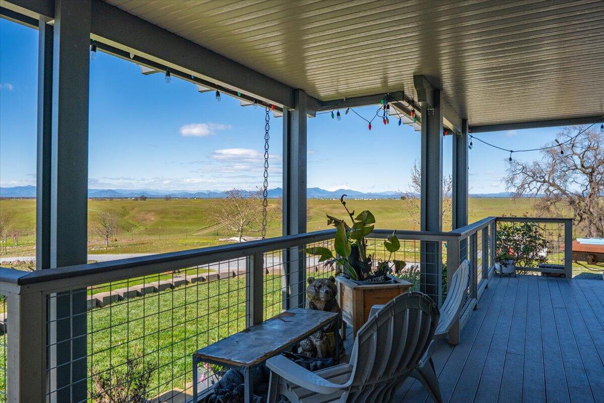 23504 Dersch Road Anderson, CA 96007 - Photo 54 of 54 a view of a balcony with chairs
