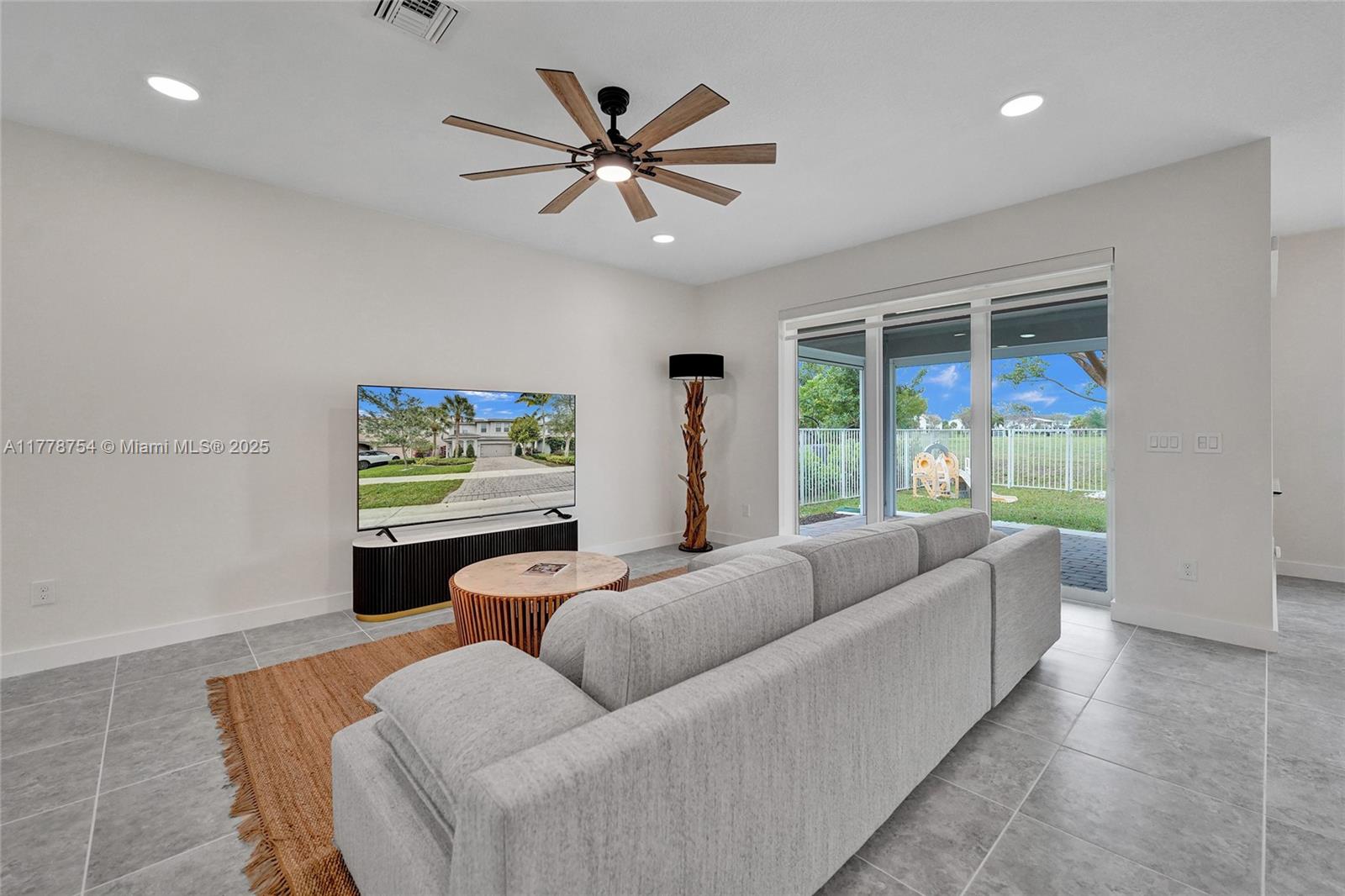 1348 Silk Oak Drive Hollywood, FL 33021 - Photo 13 of 100 a living room with furniture and a large window