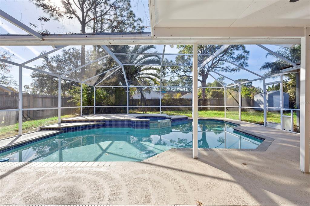4395 Comfort Street Cocoa, FL 32927 - Photo 38 of 44 a view of swimming pool with a backyard