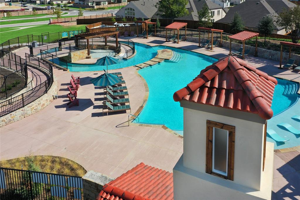 1406 Potenza Road Fate, TX 75087 - Photo 5 of 23 an outdoor space with furniture and garden